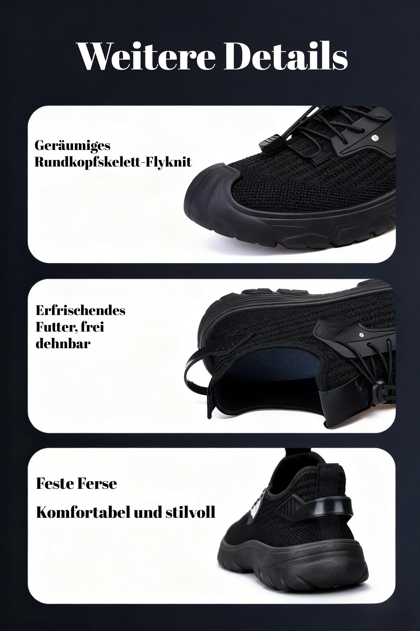 Atmungsaktive Freizeitschuhe für Senioren