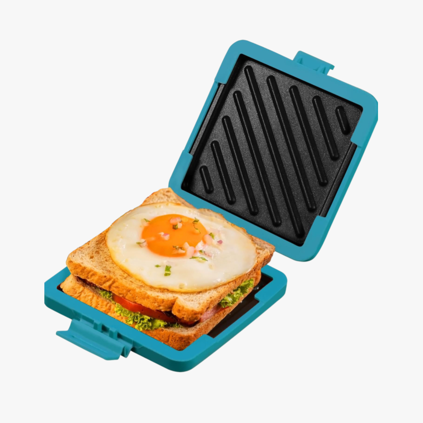 多機能サンドイッチメーカー・電子レンジ対応グリルプレート