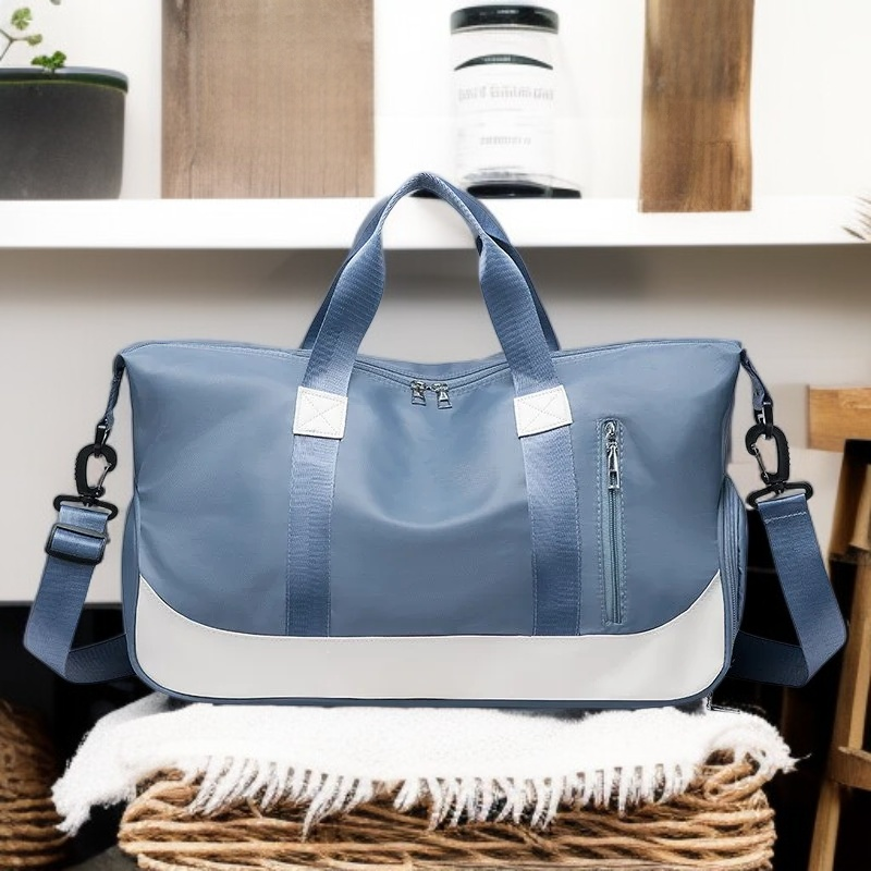 신발 칸막이가 있는 대형 여행용 스포츠 가방