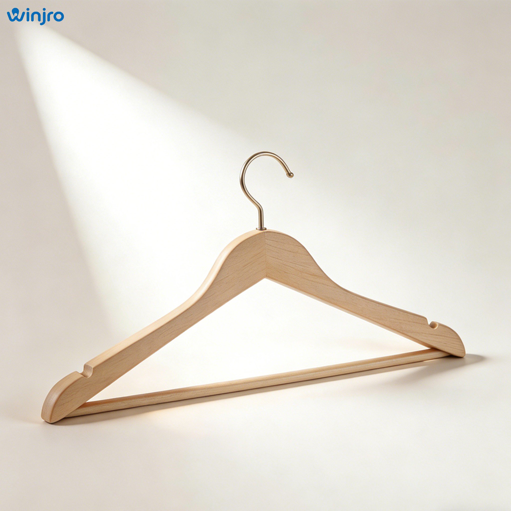 ไม้แขวนเสื้อกันลื่น ไม่ทิ้งรอย โครงสร้างแข็งแรง