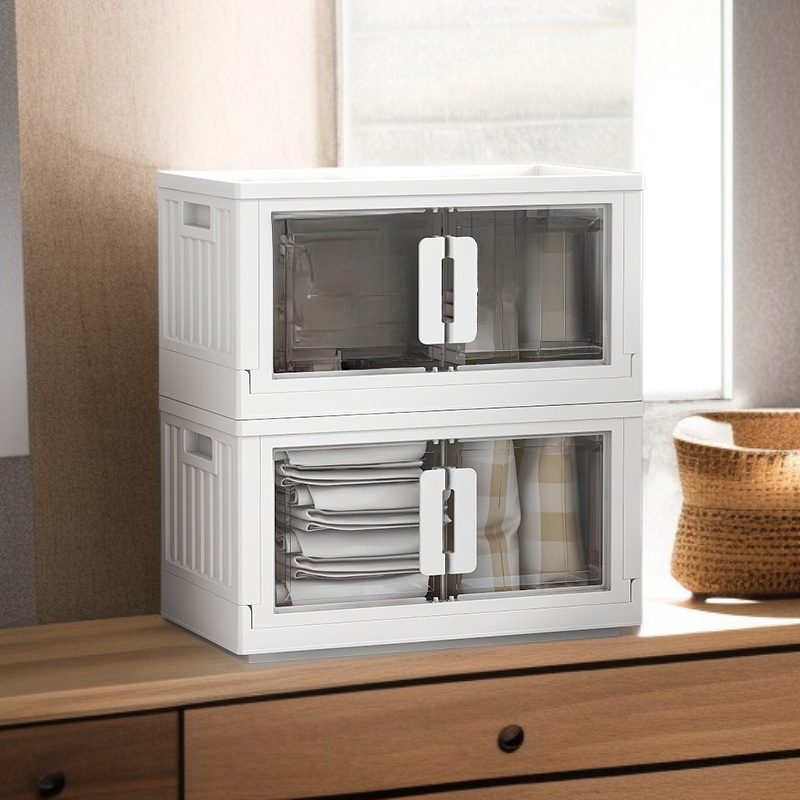 組み立て不要収納キャビネット