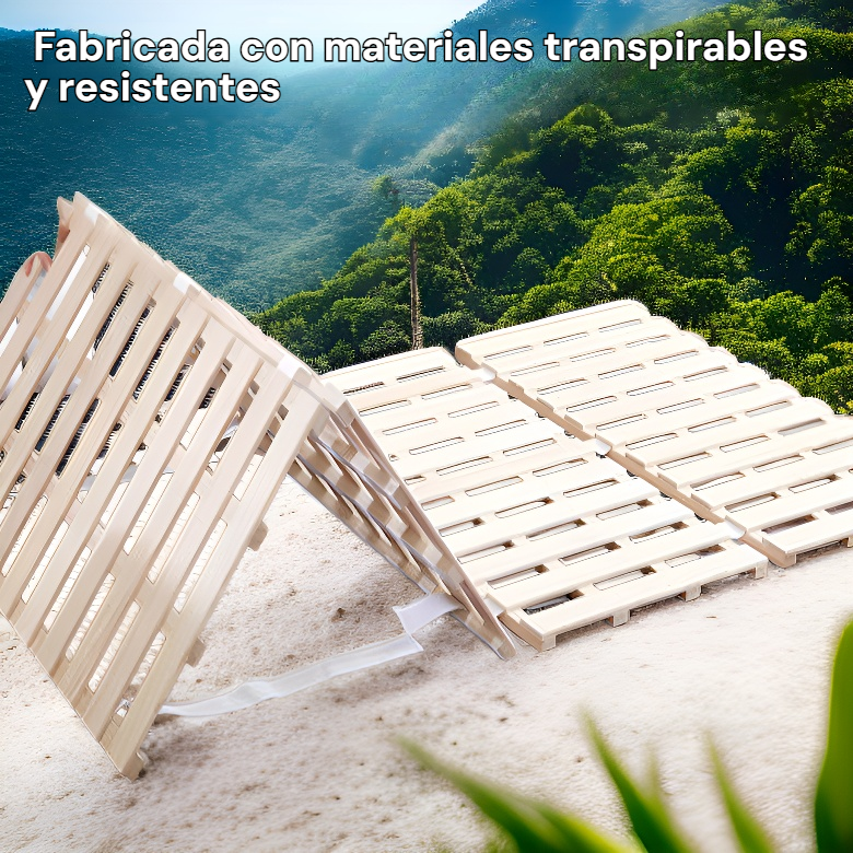 Cama de Exterior Plegable y Transpirable