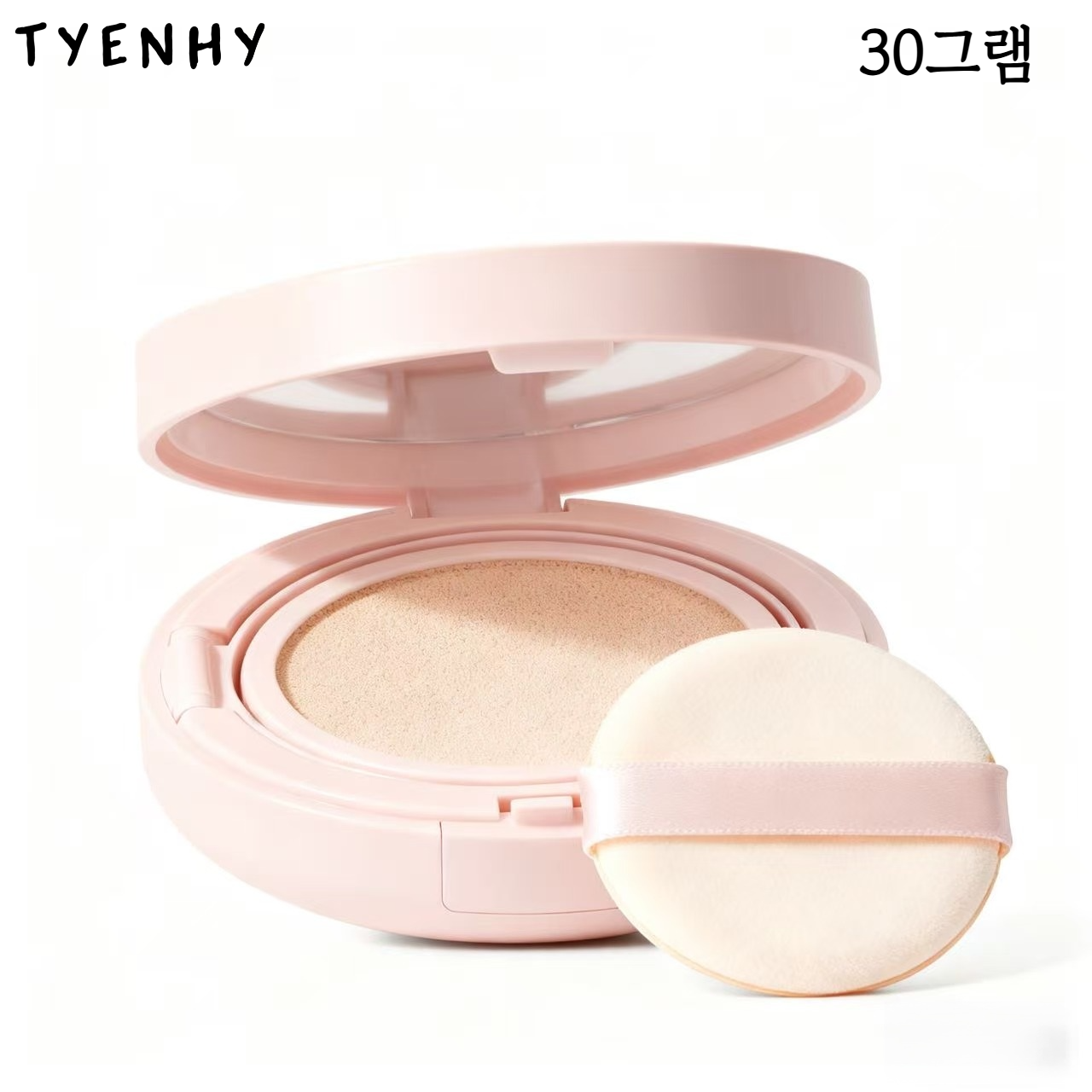 지성 피부에 적합한 쿠션 파운데이션 텍스처