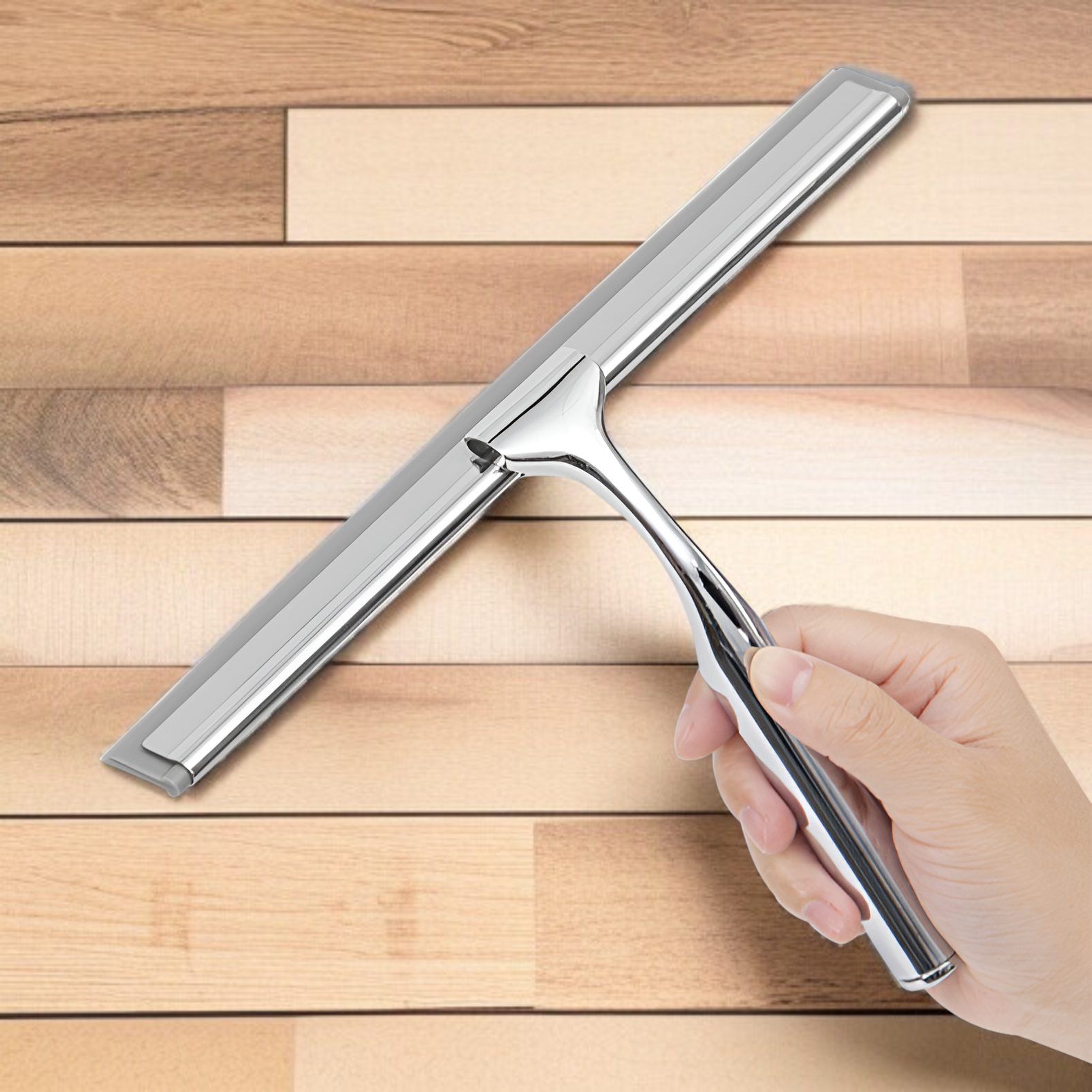 ガラス洗浄用工芸品 浴室鏡洗浄用亜鉛合金製 家庭用ガラスワイパー 車の窓用ワイパー