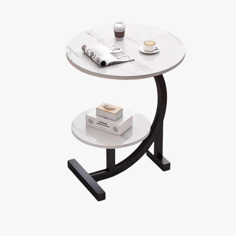 Living Room Nordic Double-layer Side Table Tea Table