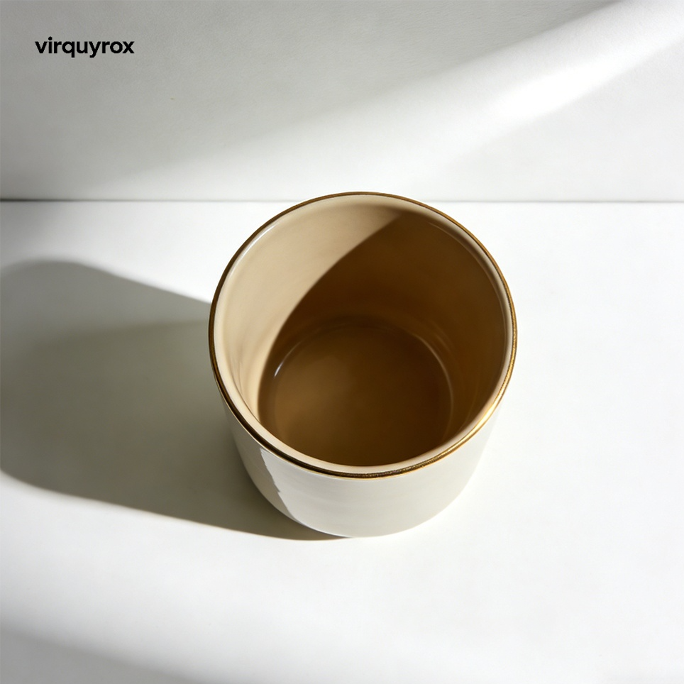 Ceramic mouthwash cups (5 pieces)