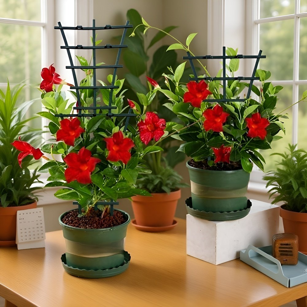 Pflanzenstütze für aufrechte Blumen