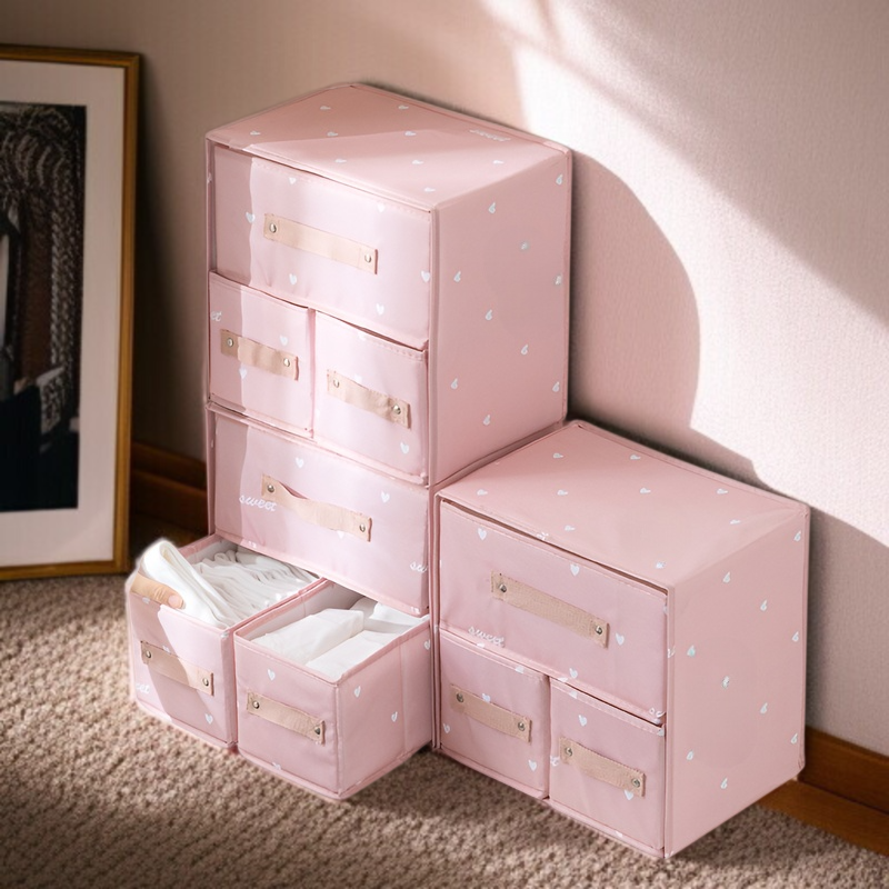 新しい引き出し式衣類収納ボックス収納家庭用バスケットボックス収納ボックス布製ワードローブ収納ボックス衣類大型ボックス