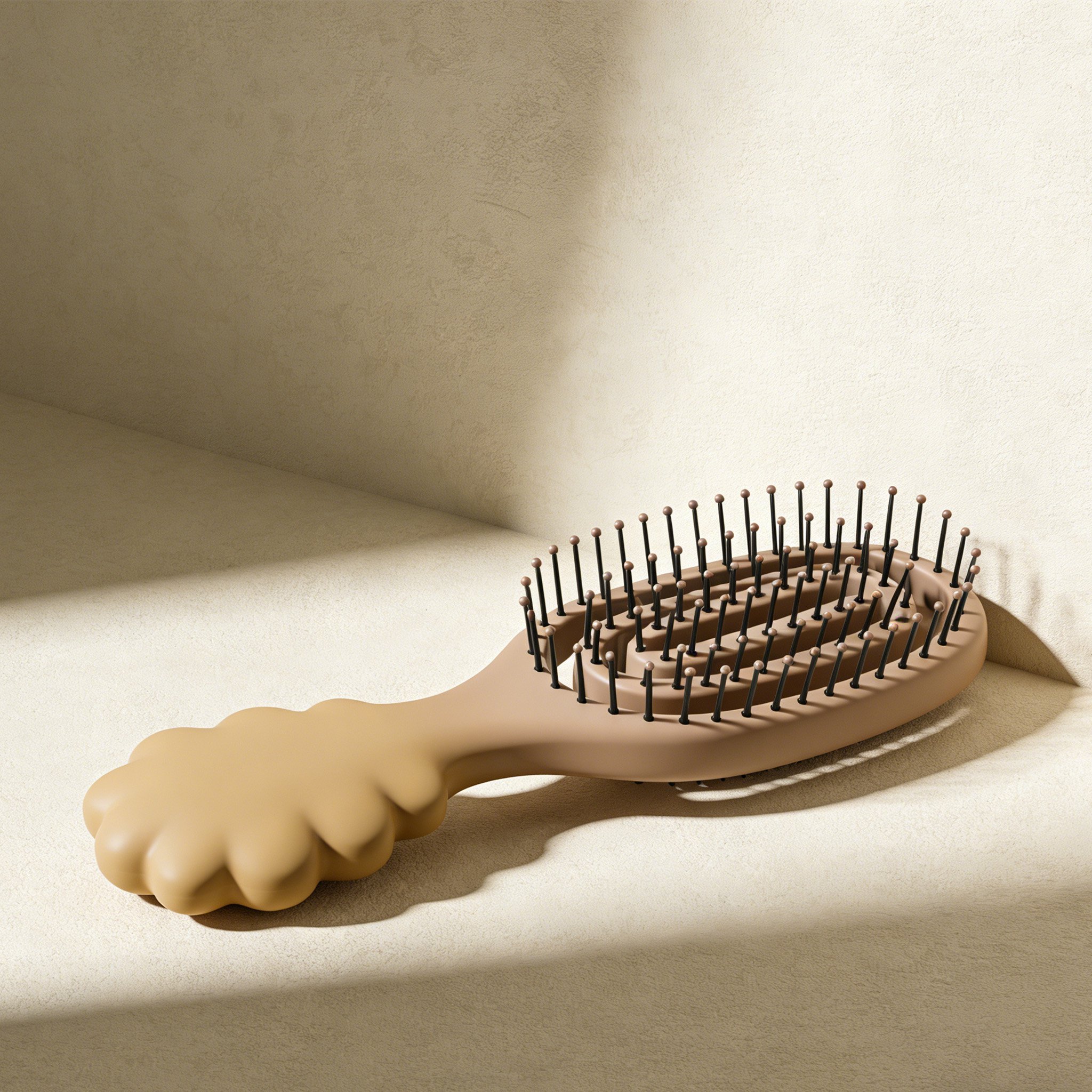 Fejbőr masszázs fésű három darabos szett