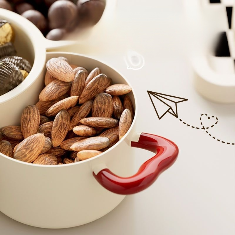 分離可能な2段フルーツバスケット