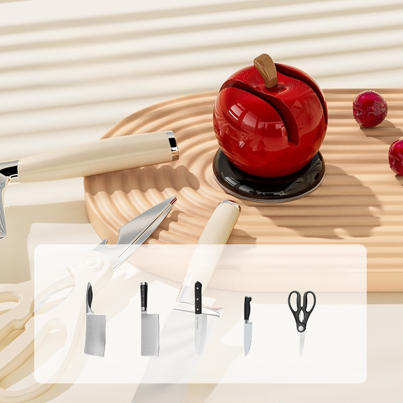 蘋果鎢鋼吸盤磨刀器