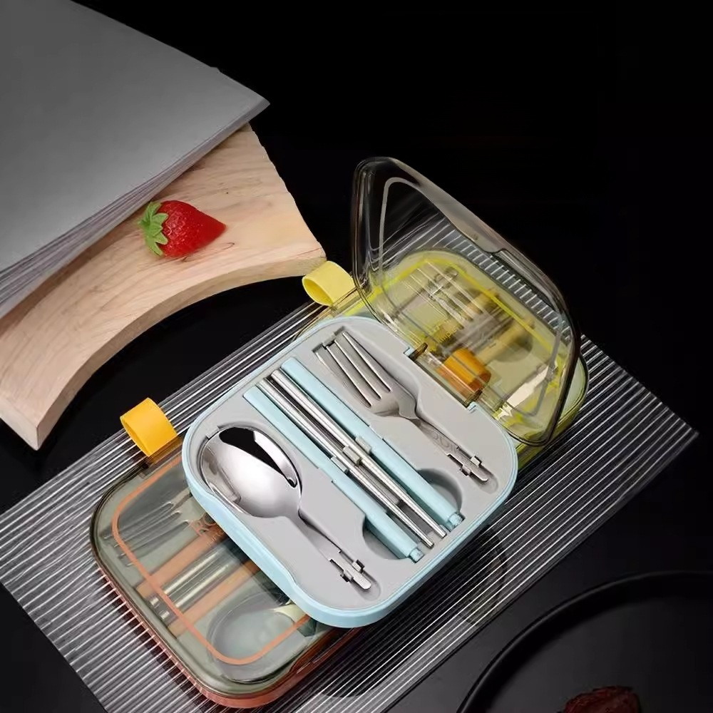 學生專用便攜餐具盒