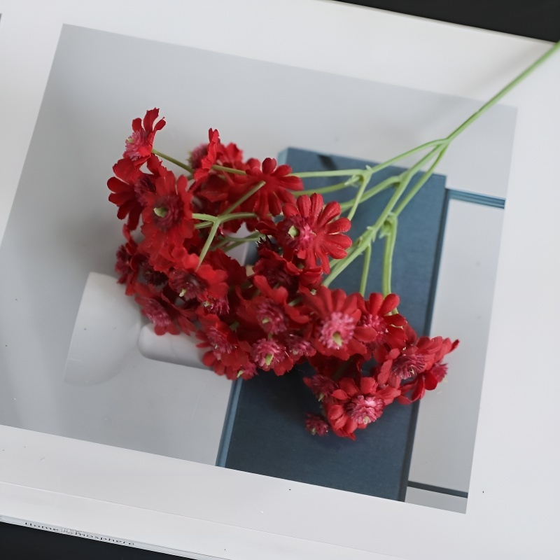 パストラルスタイル家庭用人工小デイジー装飾花