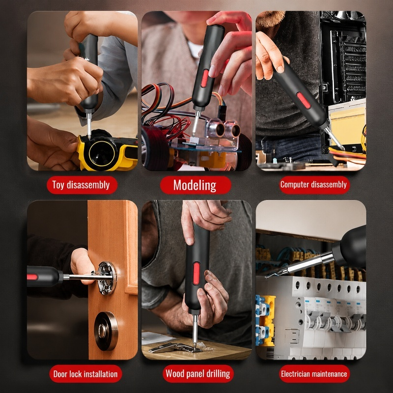 Multi-functional Cordless Electric Screwdriver