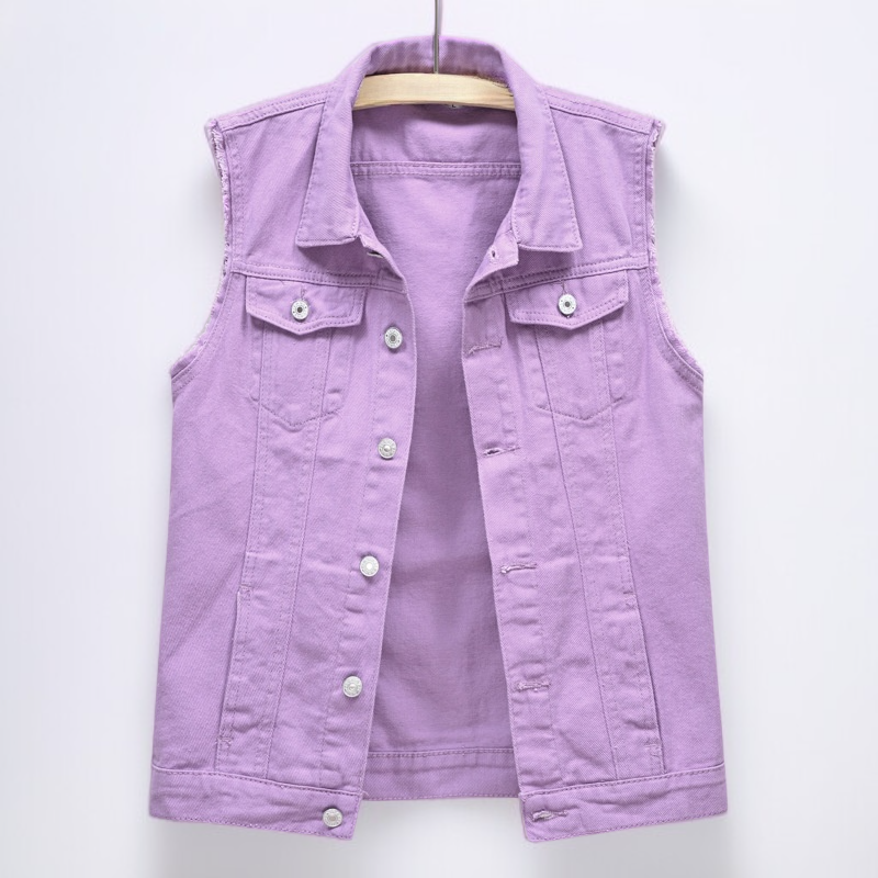 سترة جينز نسائية مناسبة لجميع المواسم