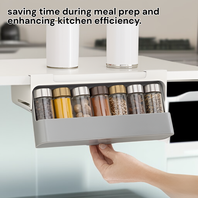 Kitchen Seasoning Storage Shelf