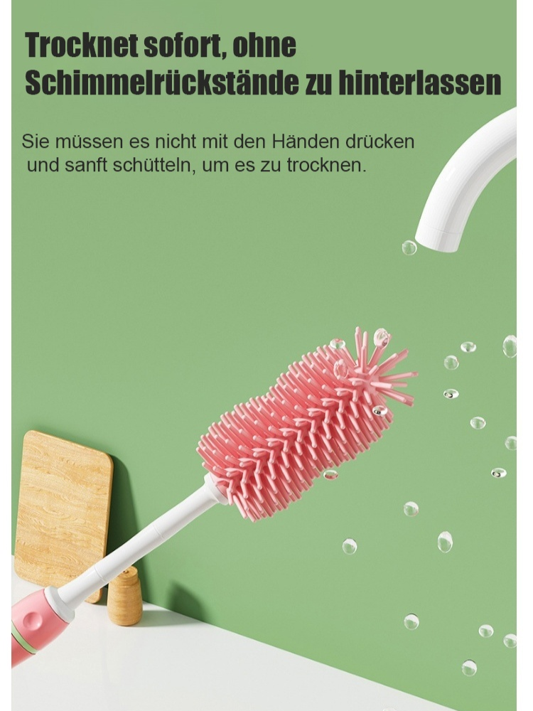 Baby spezifische rotierende Flasche Bürstenset