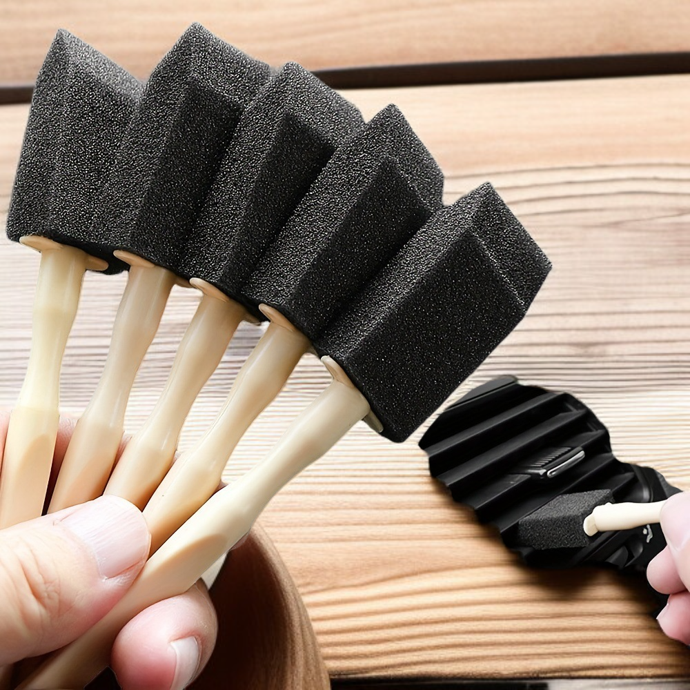 Car cleaning brush detailing vehicle wheels