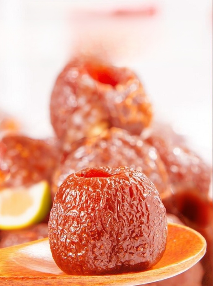 건강 간식 산사나무 보존 과일