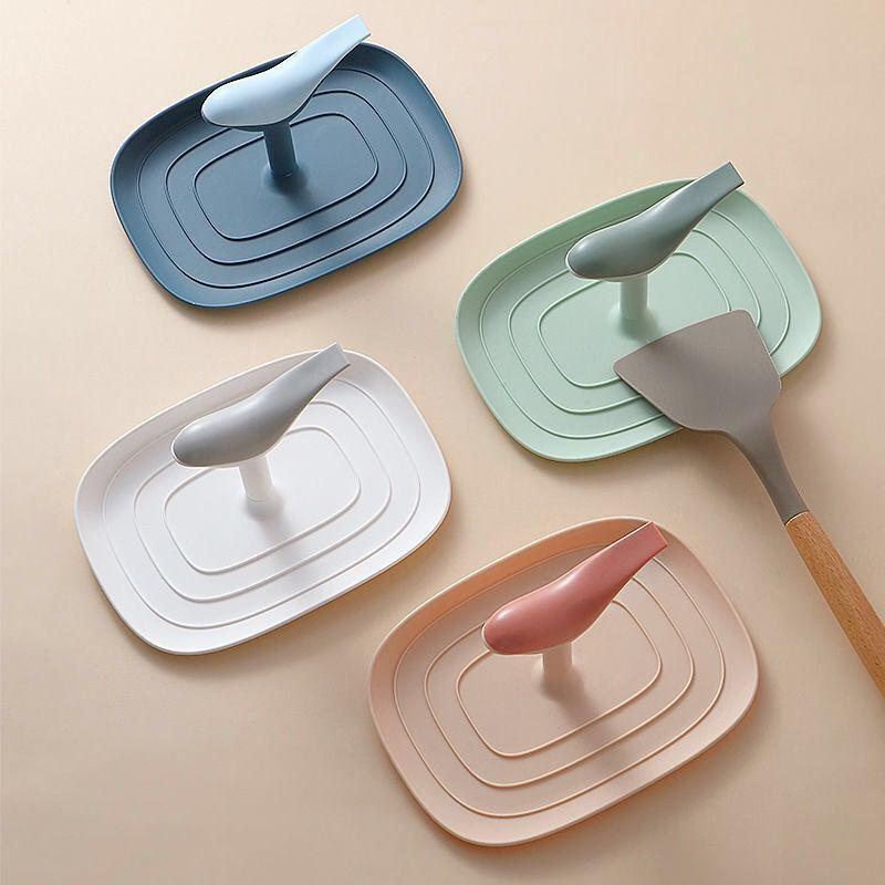 Estante nórdico práctico para tapas de ollas de cocina 