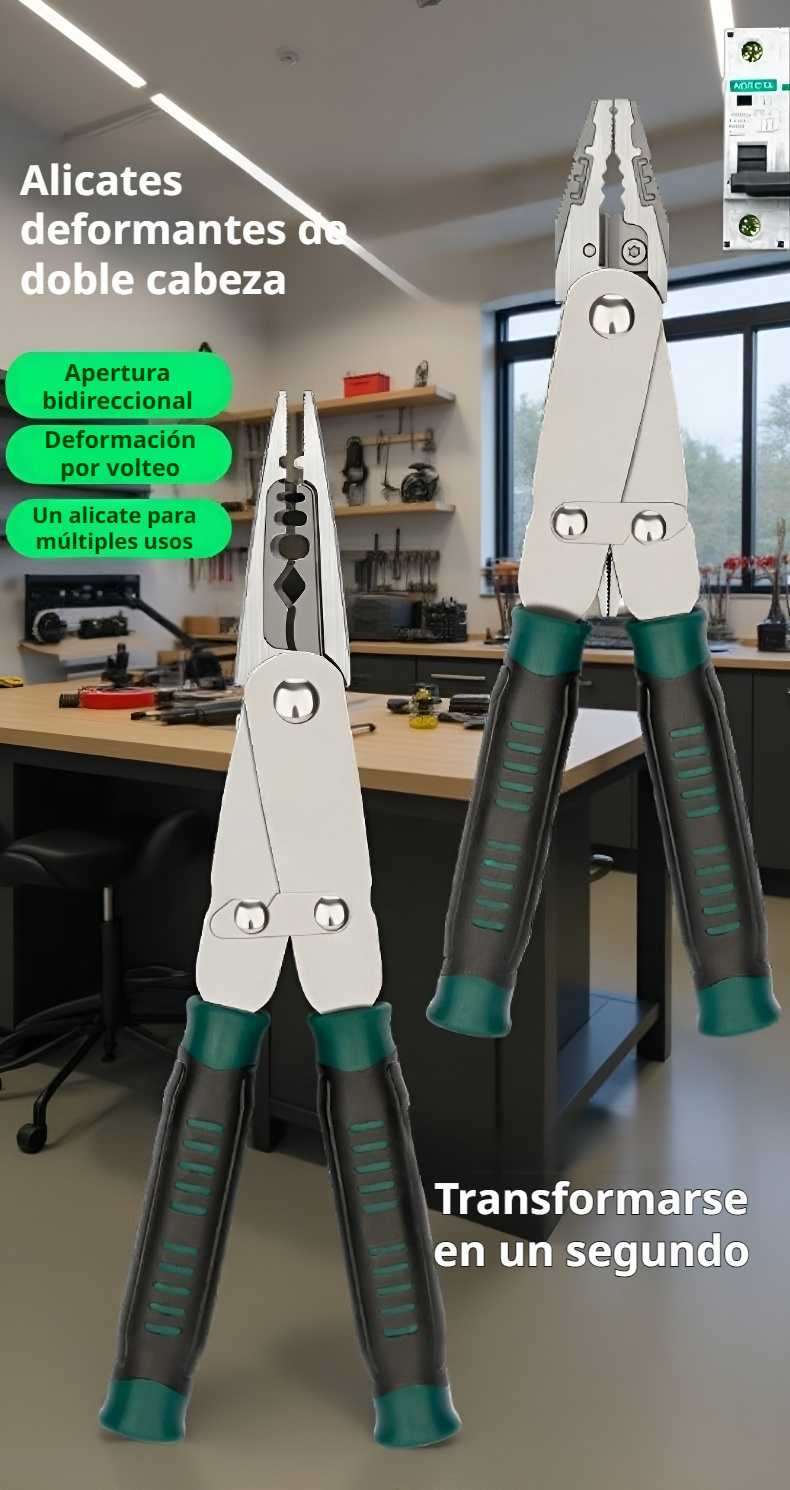 Alicates pelacables multifuncionales para uso profesional