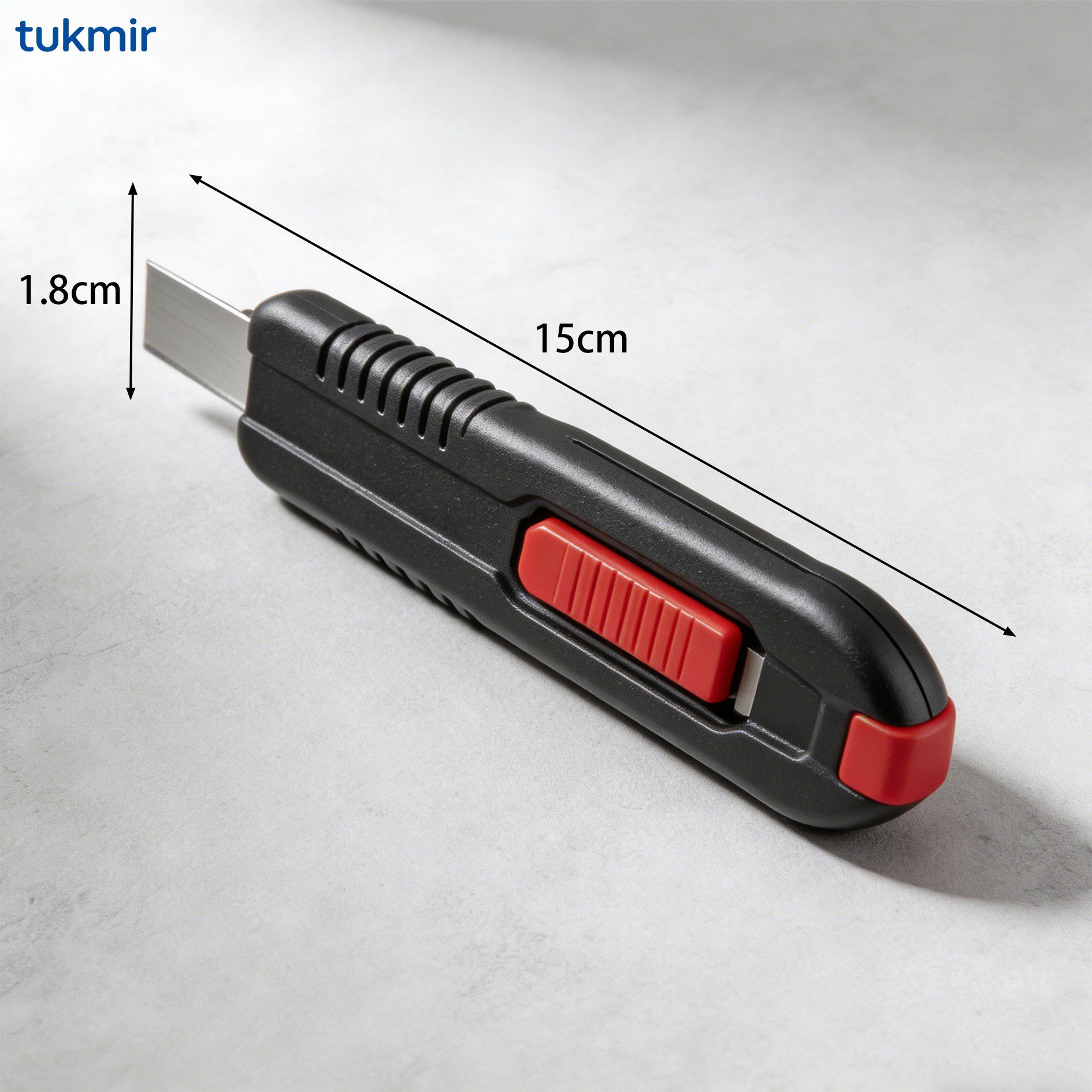 Ergonomic design self-locking utility knives set