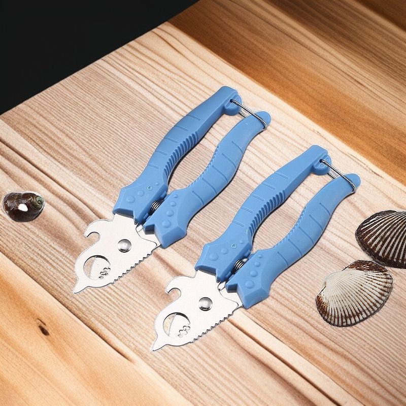 Upgraded dual-purpose with bottle opener, snail scissors and snail forging screw pliers