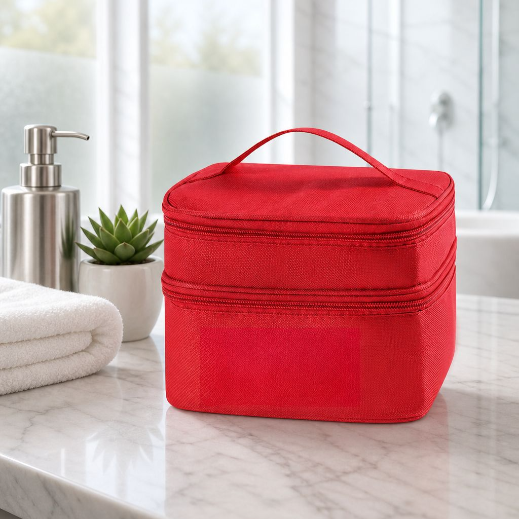 Rote Erste-Hilfe-Tasche Aufbewahrungstasche Reise Hausapotheke