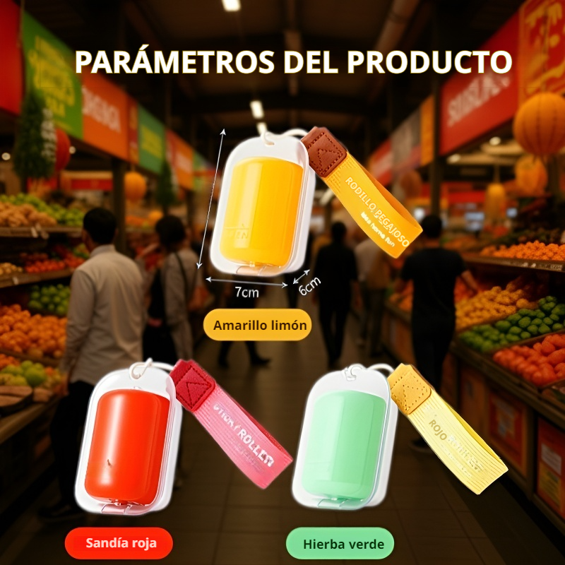 Mini rodillo quitapelusas portátil