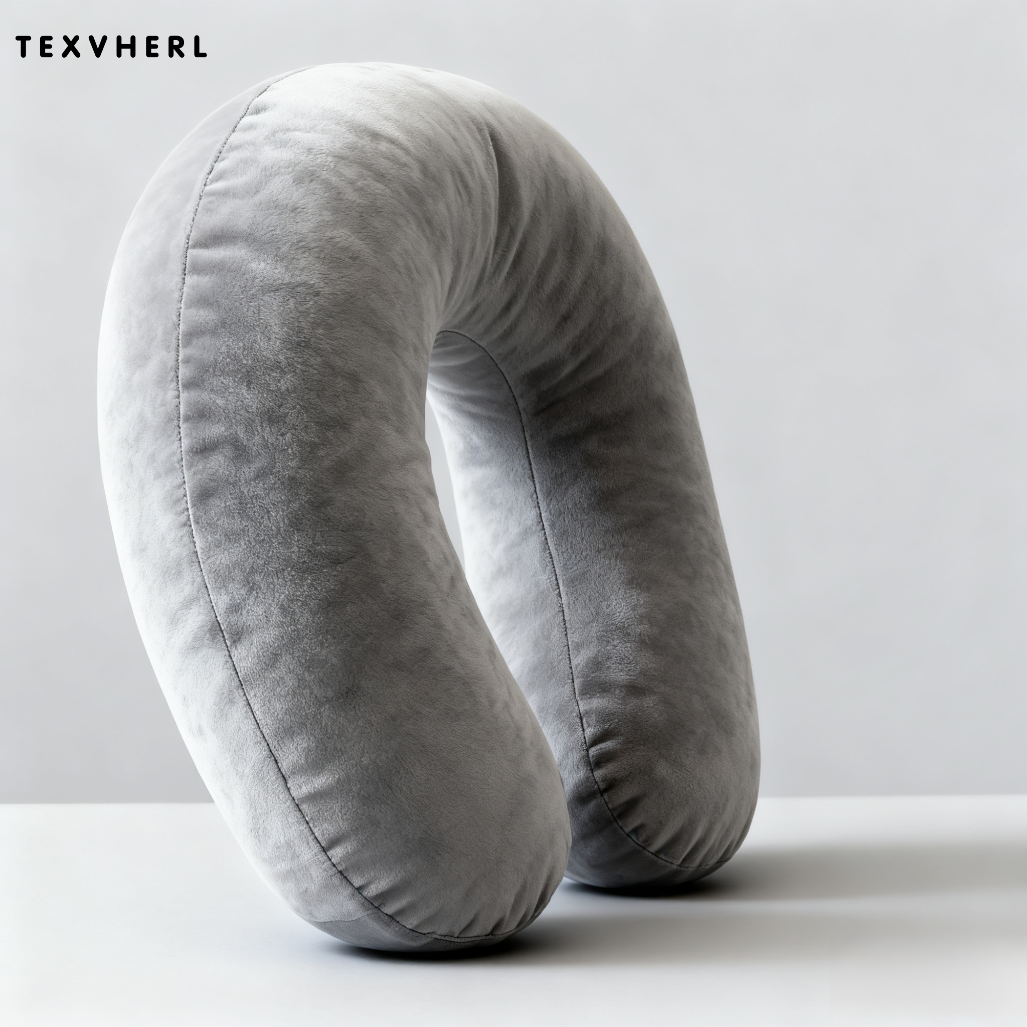 หมอนรองคอพกพารูปตัว U สำหรับเดินทาง (2 ชิ้น)