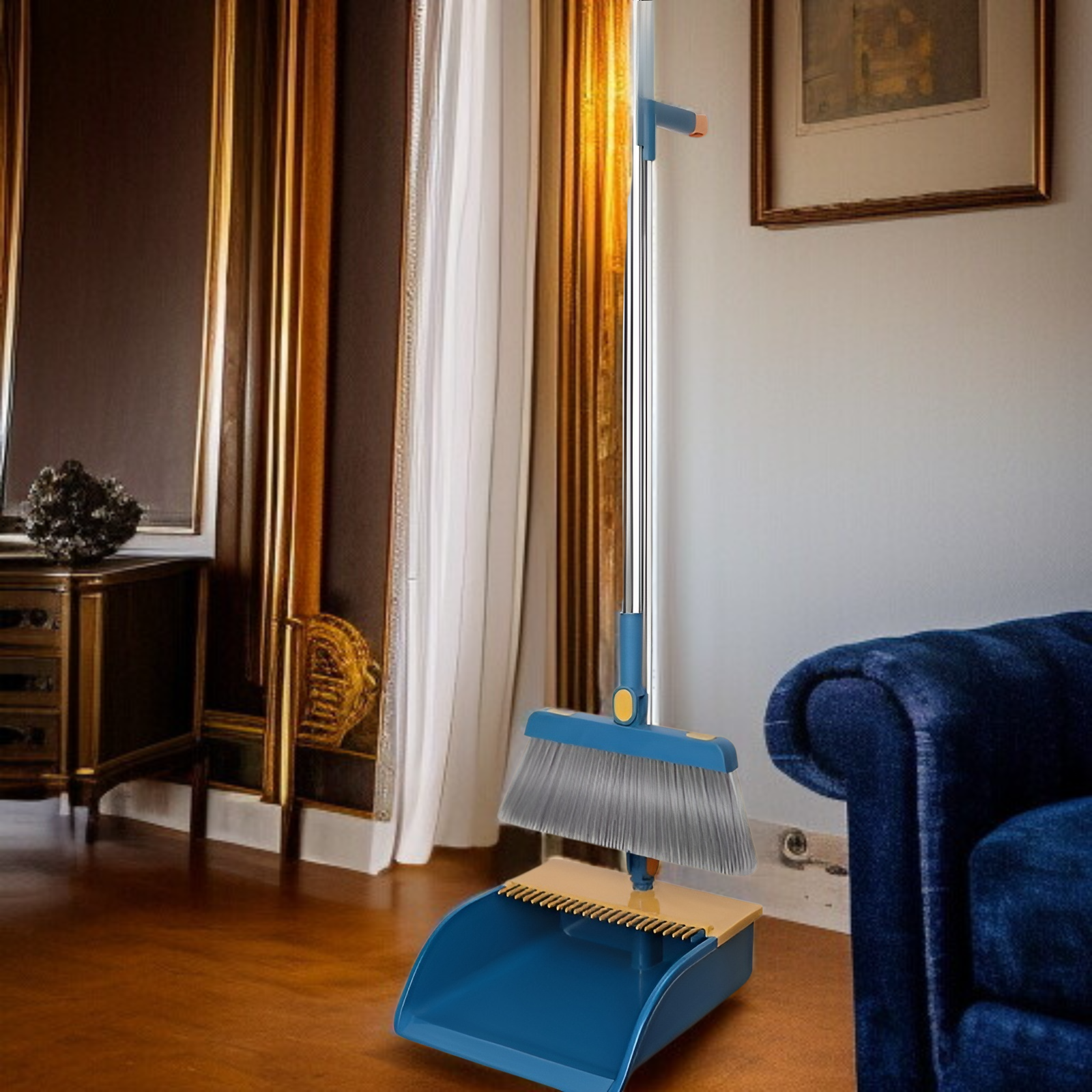 ほうき 家庭用 高品質 ちりとり コンビネーションセット ちりとりセット 柔らかい毛のほうき 掃除用ほうき 卸売