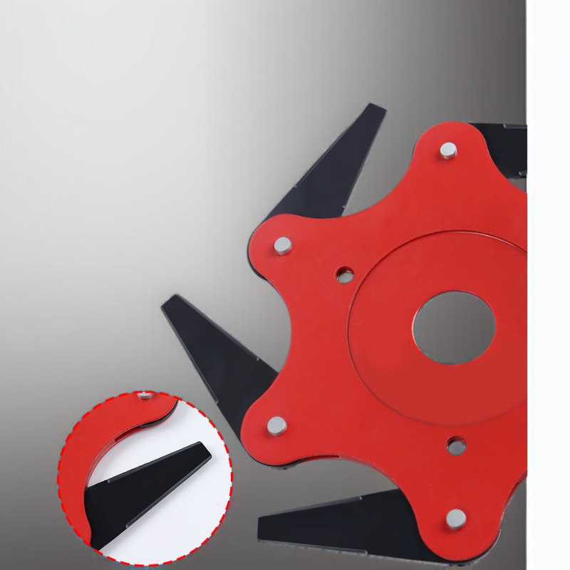 除草機 除草機 超硬除草ヘッド 5枚刃芝刈り機 草刈機 除草機 ブレード 草刈機