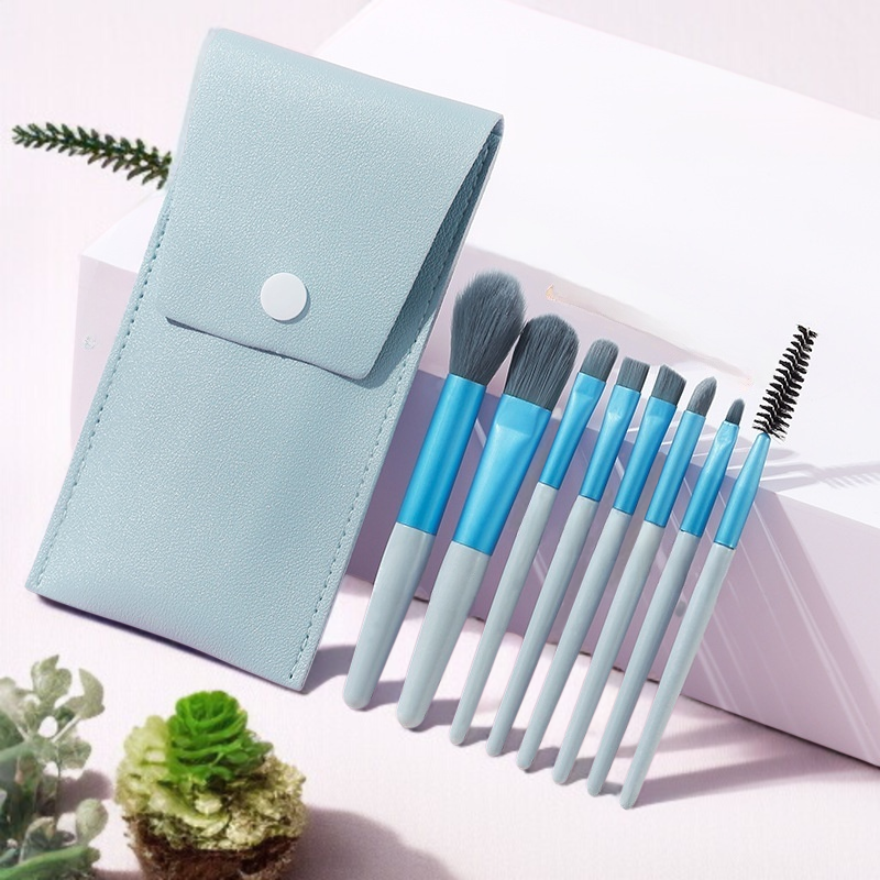 JMY Make-up-Pinselset mit feinen Borsten für müheloses und ebenmäßiges Schminken