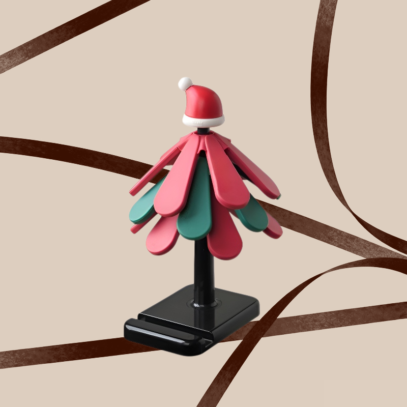 Podkładka silikonowa w kształcie choinki