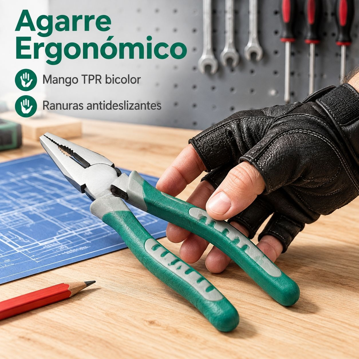 Tornillo de banco multifuncional plano