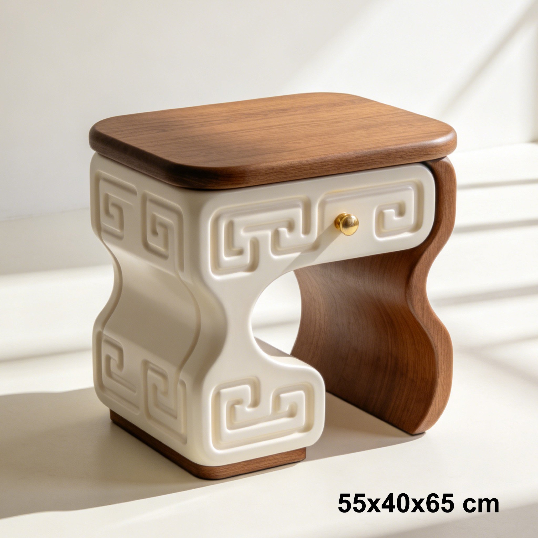 침실 인테리어에 어울리는 원목 침대 옆장