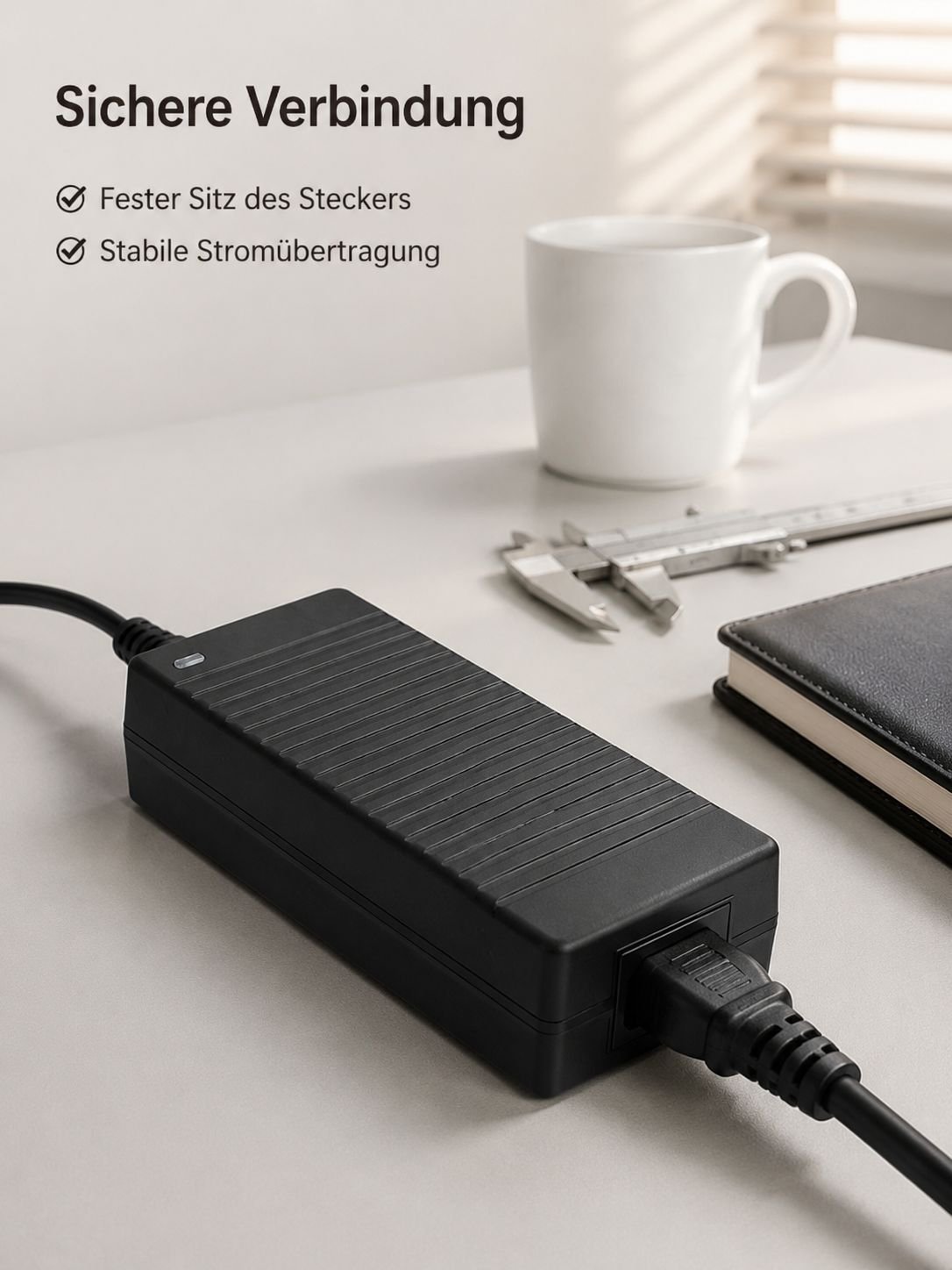 Leistungsstarker AC/DC Adapter für verschiedene Geräte