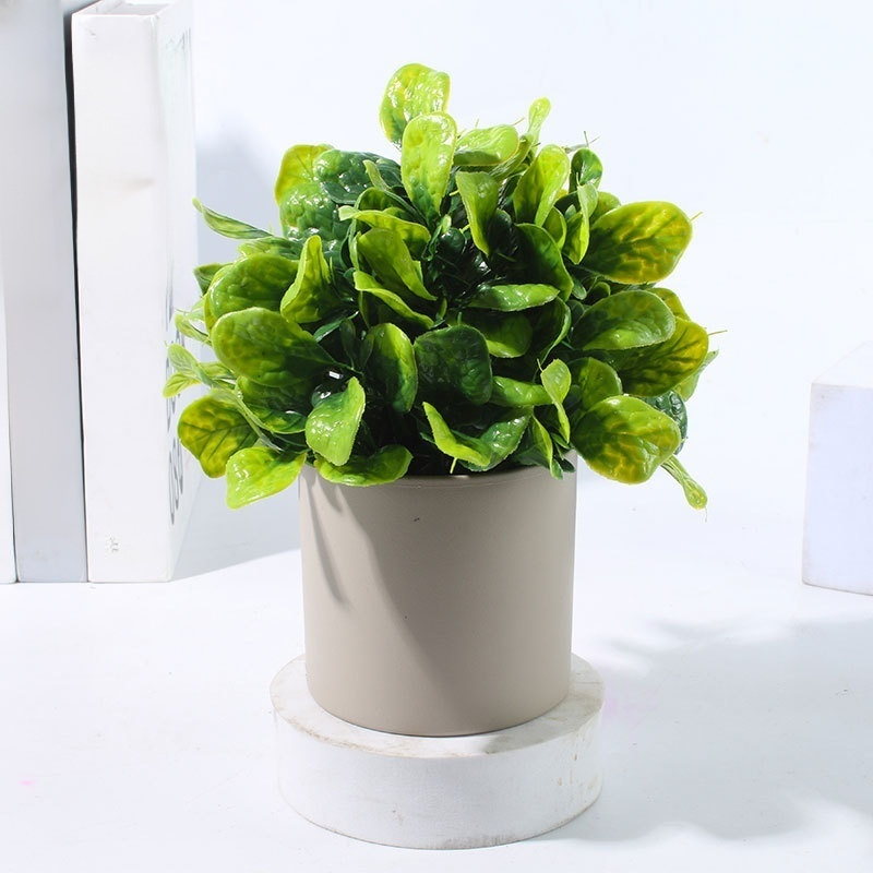 Objets de décoration de plantes vertes artificielles pour intérieur