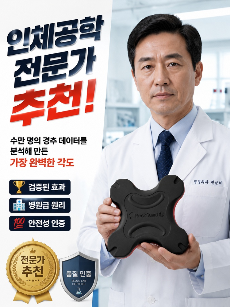 경추 스트레칭 안마기