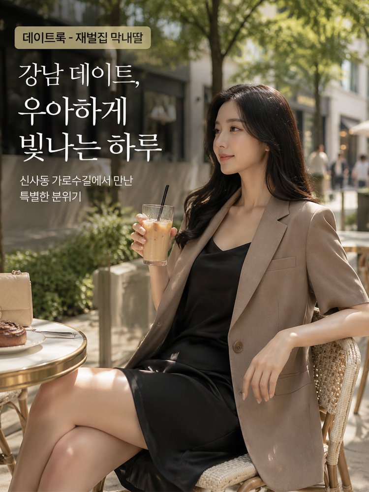 세련된 반팔 쉬폰 사선컷 블레이저 자켓