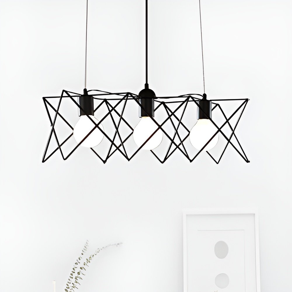 レトロ工業風メタルペンダントライト