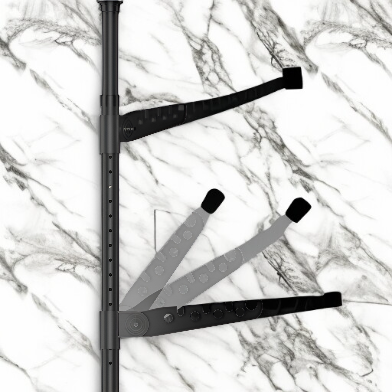 床から天井までの洋服ラック