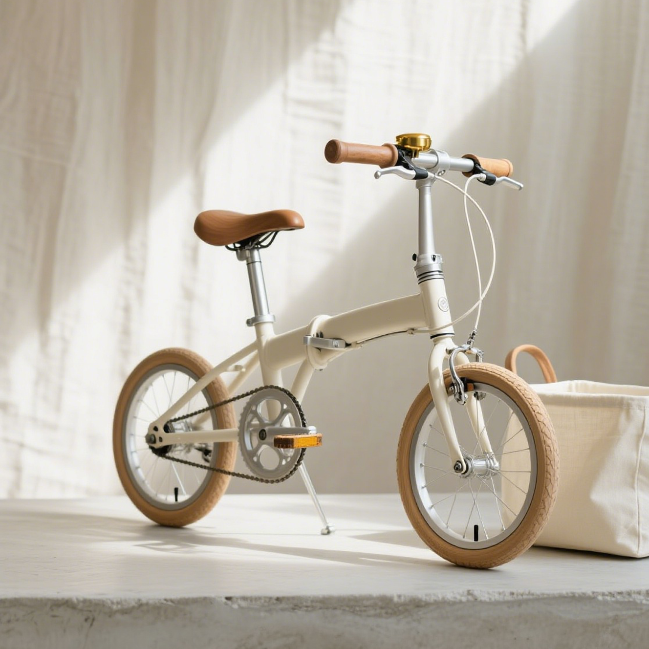 Bicicleta infantil con cuadro de acero al carbono