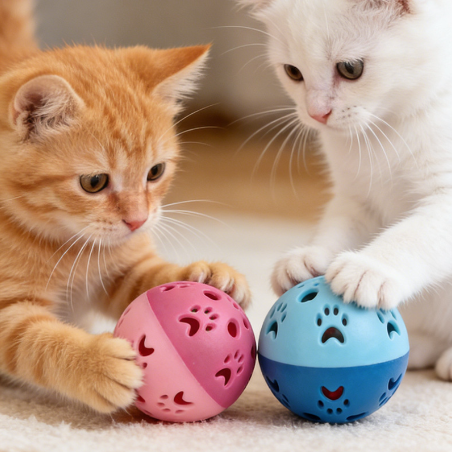 Hohlkugel-Katzen-Spielball