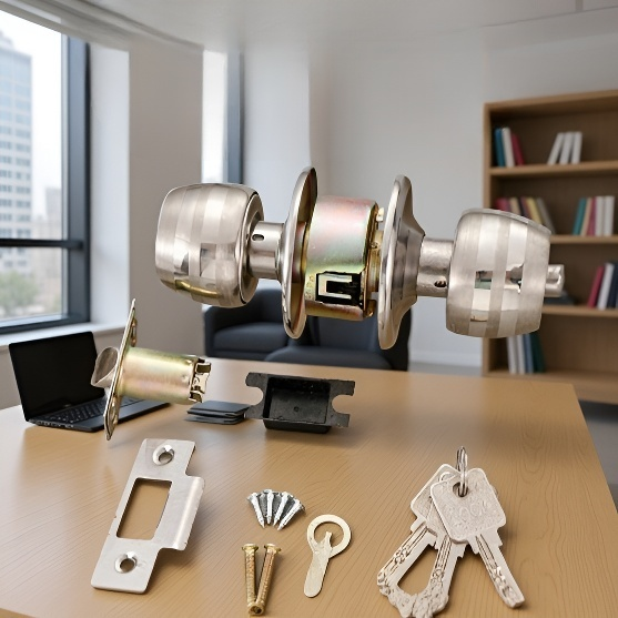 화장실 도어락 스테인리스 멀티볼 무음볼 도어락 원형 도어락 구식 도어락