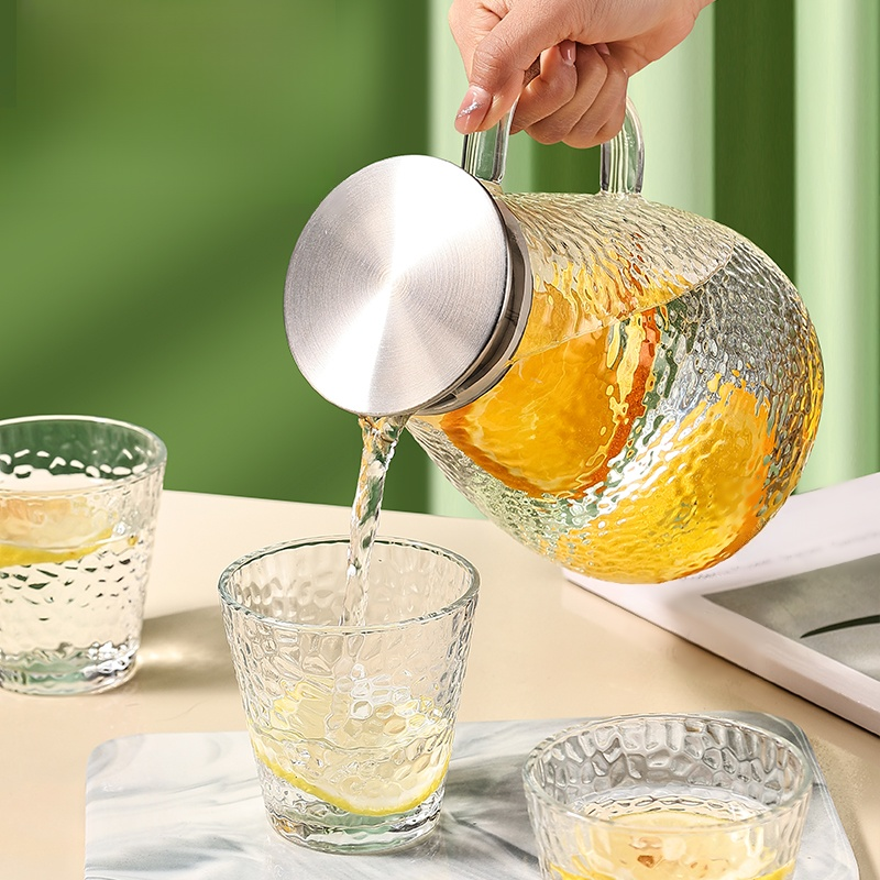 Heat-resistant Glass Jug for Cold Drinks