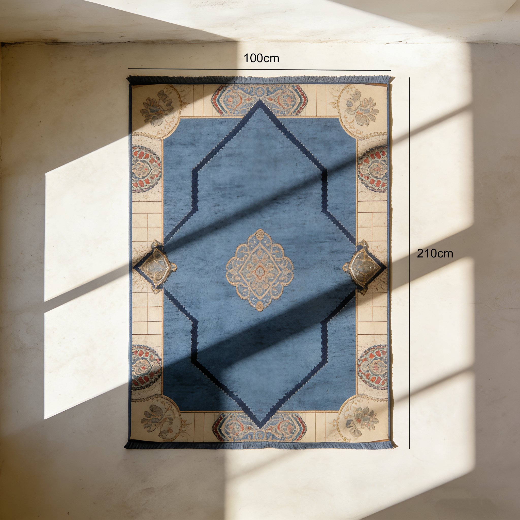 모던 인테리어와 잘 어울리는 거실용 러그