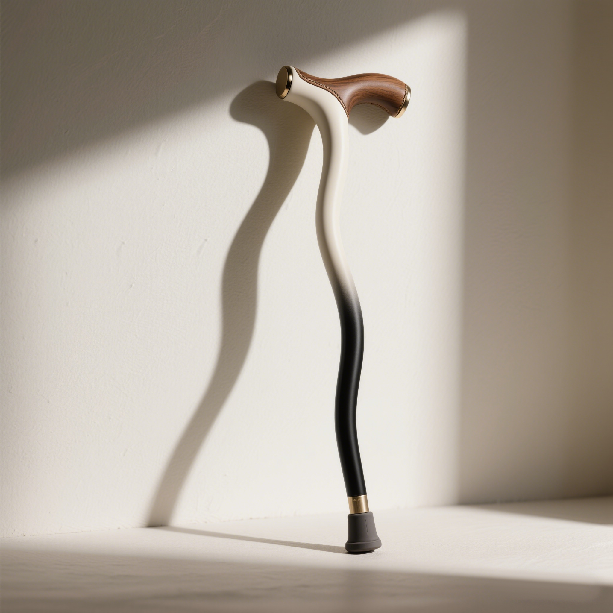 블랙앤화이트 그라데이션 지팡이