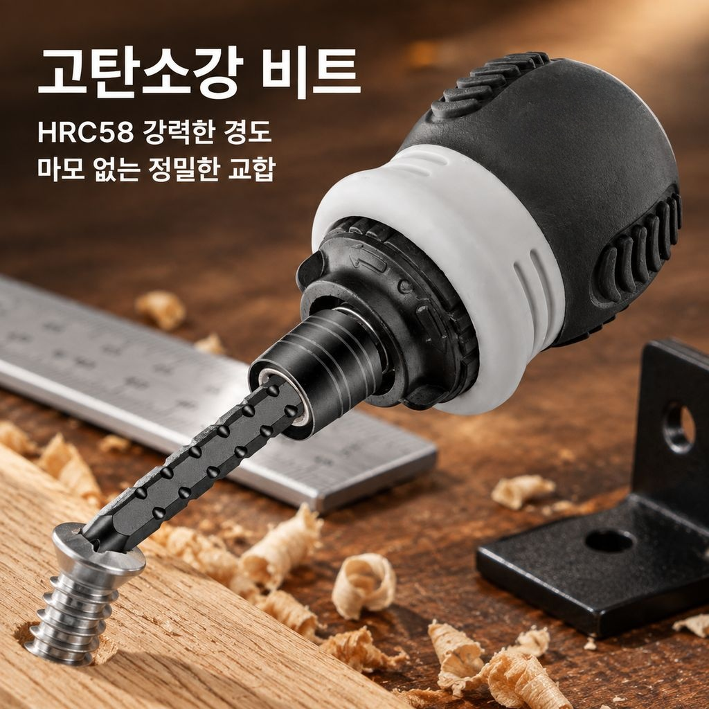 반자동 신축 라쳇 드라이버 절력 주먹 드라이버 다기능 공구 세트