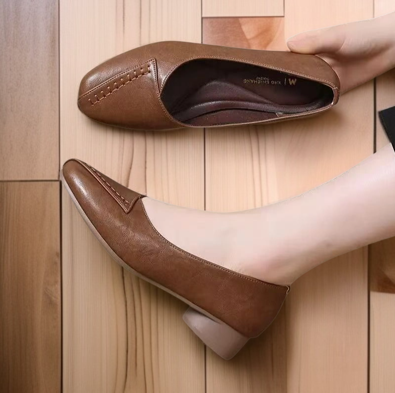 엄마 컴포트 소프트 로퍼 펌프스 단화 엄마신발 소프트 로퍼